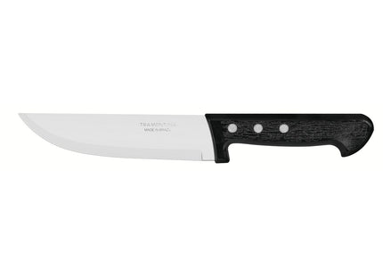 Cuchillo para Cocina Tramontina Plenus con Lámina en Acero Inoxidable y Mango de Polipropileno Negro 6"