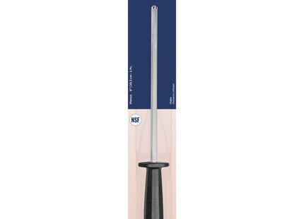 Afilador Estriado Tramontina Plenus con Eje en Acero Carbono y Mango de Polipropileno Negro 8"