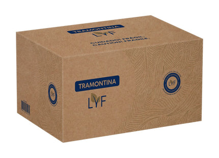 Cuchara de Mesa Tramontina LYF con Lámina de Acero Inoxidable y Mango de Polipropileno PCR Verde Naturaleza