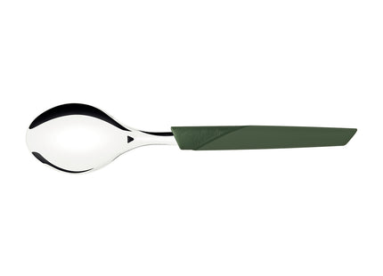 Cuchara de Mesa Tramontina LYF con Lámina de Acero Inoxidable y Mango de Polipropileno PCR Verde Naturaleza