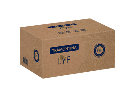 Cuchara de Té Tramontina LYF con Lámina de Acero Inoxidable y Mango de Polipropileno PCR Verde Naturaleza