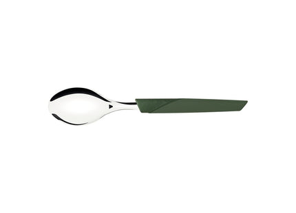Cuchara de Té Tramontina LYF con Lámina de Acero Inoxidable y Mango de Polipropileno PCR Verde Naturaleza