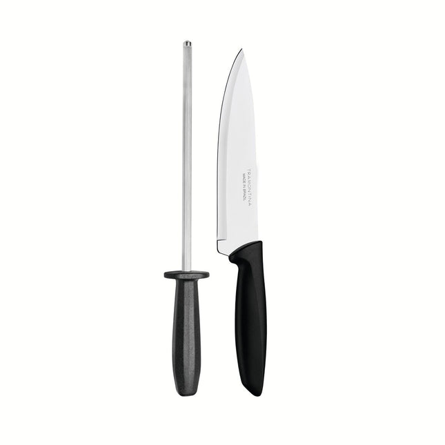 Juego de Cuchillo con Afilador Tramontina...