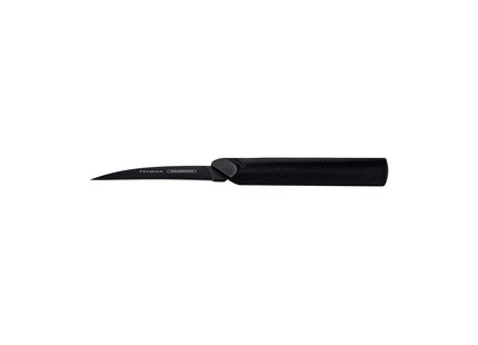 Cuchillo para Tornear Tramontina Nygma con Lámina de Acero Inoxidable y Mango de Polipropileno Texturizado Negro 3"