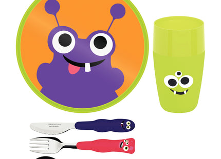 Juego Infantil Tramontina Lirous Colorido 05 Piezas