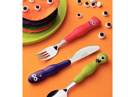 Juego de Cubiertos Infantil Tramontina Lirous Colorido 03 Piezas