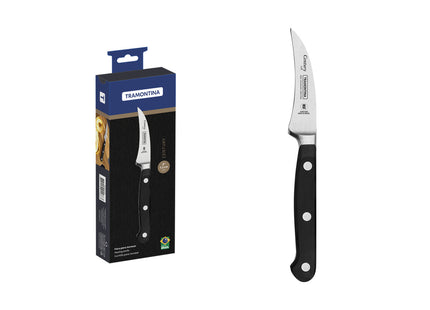 Cuchillo para Redondear Tramontina Century con Lámina en Acero Inoxidable con Mango en Policarbonato y Fibra de Vidrio 3"