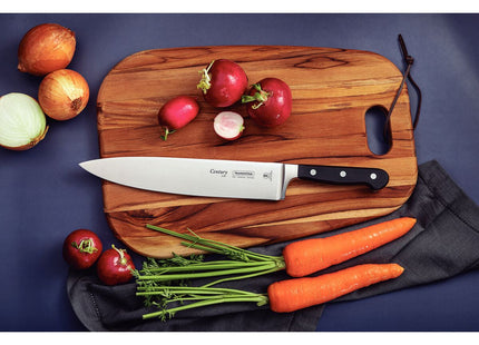 Cuchillo Chef Tramontina Century con Lámina en Acero Inoxidable y Mango en Policarbonato y Fibra de Vidrio 10"