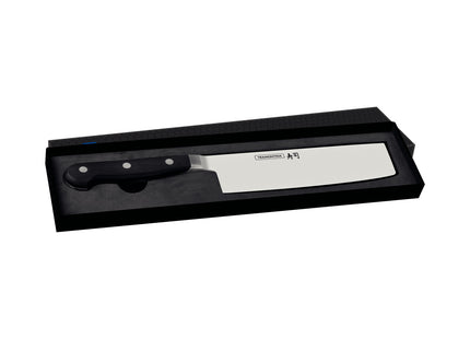 Cuchillo Nakiri Tramontina Sushi Gold con Lámina de Acero Inoxidable y Mango de Policarbonato y Fibra de Vidrio 7"
