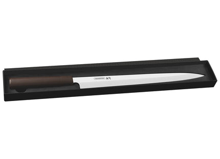 Cuchillo Yanagiba Tramontina Sushi con Lámina de Acero Inoxidable y Mango de Nylon 13"