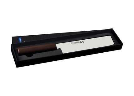 Cuchillo Nakiri Tramontina Sushi con Lámina de Acero Inoxidable y Mango de Nylon 7"