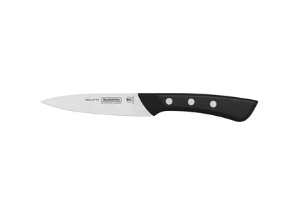 Cuchillo para Legumbres y Frutas Tramontina Solutta con Lámina en Acero Inoxidable y Mango en Policarbonato y fibra de vidrio 4"