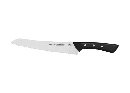 Cuchillo para Pan Tramontina Solutta con Lámina en Acero Inoxidable y Mango en Policarbonato y Fibra de Vidrio 8"