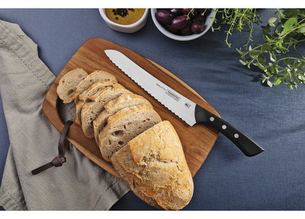 Cuchillo para Pan Tramontina Solutta con Lámina en Acero Inoxidable y Mango en Policarbonato y Fibra de Vidrio 8"