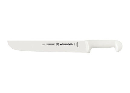 Cuchillo Asador Tramontina Profissional Master con Lámina en Acero Inoxidable y Mango de Polipropileno Blanco 12"