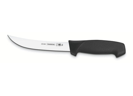 Cuchillo para Carne Tramontina Profissional Master con Lámina en Acero Inoxidable y Mango en Polipropileno Negro 6"