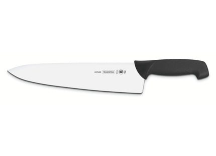 Cuchillo para Carne Tramontina Profissional Master Lámina en Acero Inoxidable y Mango en Polipropileno Negro 12"