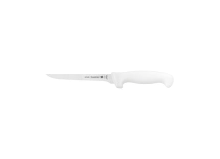 Cuchillo para Deshuesar Tramontina Profissional Master con Lámina en Acero Inoxidable y Mango en Polipropileno Blanco 6"