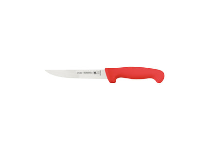 Cuchillo para Deshuesar Tramontina Profissional Master con Lámina en Acero Inoxidable y Mango en Polipropileno Rojo 6"