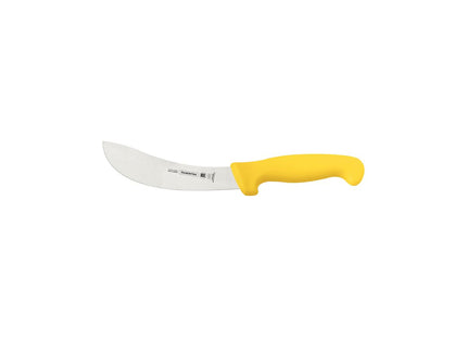 Cuchillo para Desollar y Desangrar Tramontina Profissional Master con Lámina en Acero Inoxidable y Mango de Polipropileno Amarillo 6"