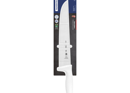 Cuchillo para Carne Tramontina Profissional Master con Lámina en Acero Inoxidable y Mango de Polipropileno Blanco 10"