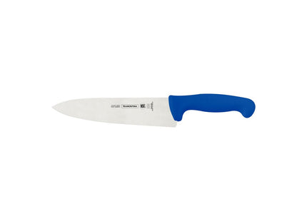 Cuchillo para Carne Tramontina Profissional Master con Lámina en Acero Inoxidable y Mango de Polipropileno Azul 8"