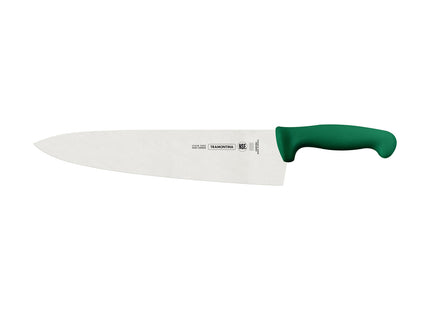 Cuchillo para Carne Tramontina Profesional con Lámina en Acero Inoxidable y Mango de Polipropileno Verde 12"