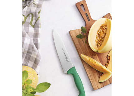 Cuchillo para Carne Tramontina Profissional Master con Lámina en Acero Inoxidable y Mango de Polipropileno Verde 8"