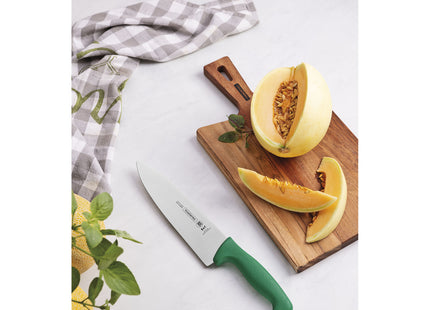 Cuchillo para Carne Tramontina Profissional Master con Lámina en Acero Inoxidable y Mango de Polipropileno Verde 8"