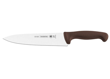 Cuchillo para Carne Tramontina Profissional Master con Lámina en Acero Inoxidable y Mango de Polipropileno Marrón 10"