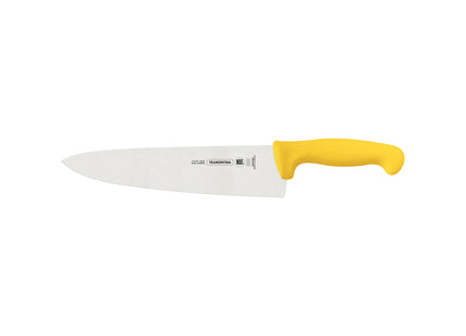 Cuchillo para Carne Tramontina Profissional Master con Lámina en Acero Inoxidable y Mango de Polipropileno Amarillo 10"