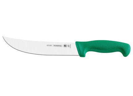 Cuchillo para Carne Tramontina Profissional Master Lámina en Acero Inoxidable y Mango en Polipropileno Verde 12"