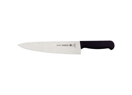 Cuchillo para Carne Tramontina Profissional Master con Lámina en Acero Inoxidable y Mango de Polipropileno Negro con Protección Antimicrobiana 10"