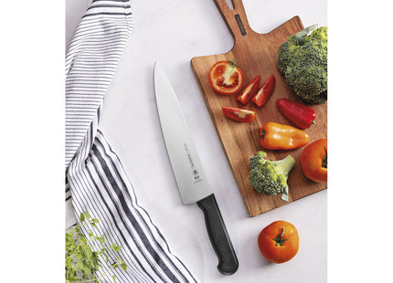 Cuchillo para Carne Tramontina Profissional Master con Lámina en Acero Inoxidable y Mango de Polipropileno Negro con Protección Antimicrobiana 10"