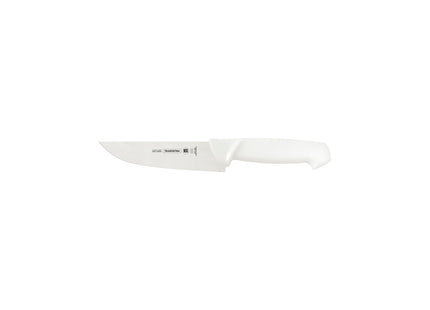 Cuchillo Carnicero Tramontina Profissional Master con Lámina de Acero Inoxidable y Mango de Polipropileno Blanco 6"
