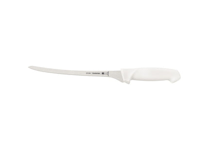 Cuchillo para Filetear Tramontina Profissional Master con Lámina en Acero Inoxidable y Mango de Polipropileno Blanco 8"