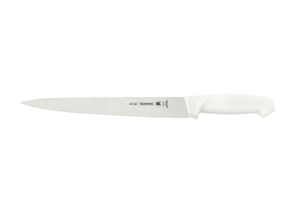 Cuchillo Carnicero Tramontina Profissional Master con Lámina en Acero Inoxidable y Mango de Polipropileno Blanco 14"
