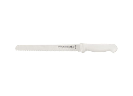 Cuchillo para Pan Tramontina Profissional Master con Lámina en Acero Inoxidable y Mango de Polipropileno Blanco 10"
