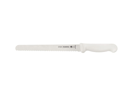 Cuchillo para Pan Tramontina Profissional Master con Lámina en Acero Inoxidable y Mango de Polipropileno Blanco 10"