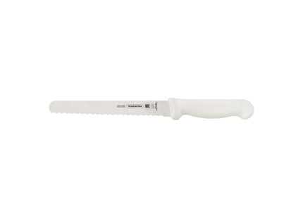 Cuchillo para Pan Tramontina Profissional Master con Lámina en Acero Inoxidable y Mango de Polipropileno Blanco 8"