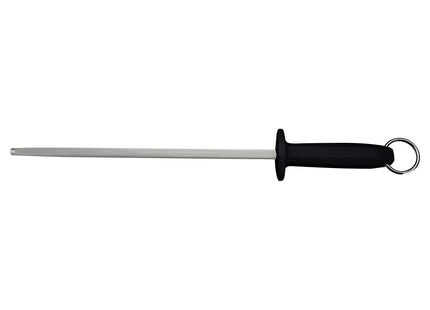 Afilador Estriado Tramontina Profissional Master con Eje en Acero Carbono y Mango de Polipropileno Negro 10"