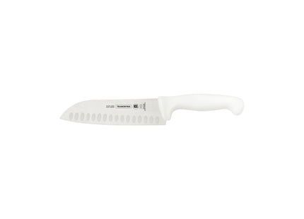 Cuchillo para Rebanar y Picar Tramontina Profissional Master con Lámina en Acero Inoxidable y Mango de Polipropileno Blanco 7"