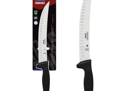 Cuchillo Tramontina Profissional Master para Carne Butcher con Lámina de Acero Inoxidable y Mango de Polipropileno Negro 10"