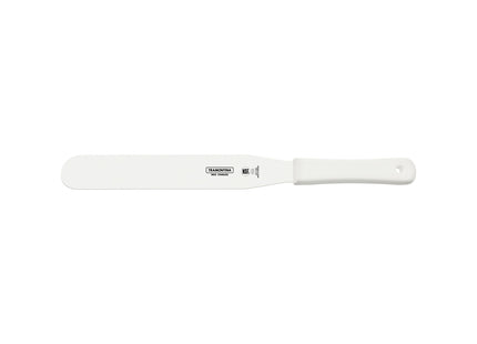 Espátula para Repostería Tramontina Profissional Master con Lámina en Acero Inoxidable y Mango de Polipropileno Blanco 10"
