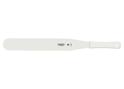 Espátula para Repostería Tramontina Profissional Master con Lámina en Acero Inoxidable y Mango de Polipropileno Blanco 14"