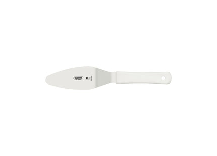 Espátula para Torta Tramontina Profissional Master con Lámina en Acero Inoxidable y Mango de Polipropileno Blanco 6x2.1/4"