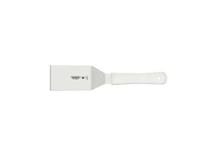Espátula para Frituras Tramontina Profissional Master con Lámina en Acero Inoxidable y Mango de Polipropileno Blanco 5x2.1/2"