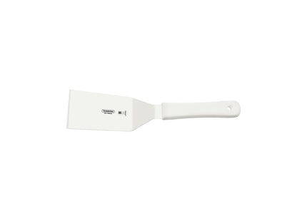 Espátula para Frituras Tramontina Profissional Master con Lámina en Acero Inoxidable y Mango de Polipropileno Blanco 5x2.1/2"