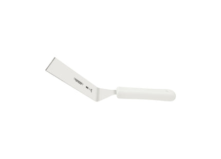 Espátula para Frituras Tramontina Profissional Master con Lámina en Acero Inoxidable y Mango de Polipropileno Blanco 6x3.1/2"