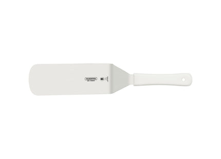Espátula para Frituras Tramontina Profissional Master con Lámina en Acero Inoxidable y Mango de Polipropileno Blanco 9x3"